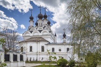 Holy Annunciation Monastery is Orthodox Monastery in Murom, Russia. Annunciation cathedral