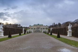 Upper Belvedere Palace was built in 1723, and is one of the most beautiful baroque palaces in