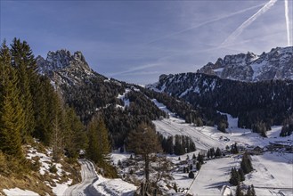 Way of the Cross in Vallunga near Selva di Val Gardena, South Tyrol, Italy, Europe