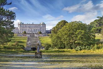 View of Powerscourt Estate from garden, Ireland, Europe