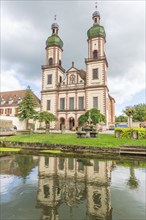 St Maurice abbey church in Ebersmunster in Alsace. France