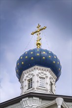 Dome of Church of the Epiphany in St. Nicholas Monastery, Arzamas, Russia, Europe