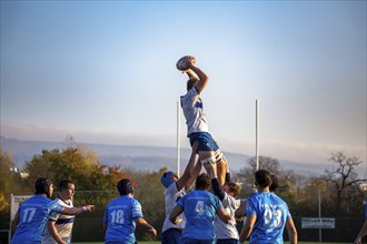 09.11.2024, Rugby 1st Bundesliga South/West, Season 2024/25, Matchday 7: TSV Handschuhsheim vs