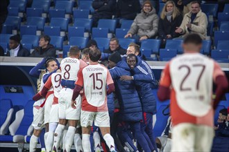 Football UEFA Europa League, 2024/25 season, matchday 4: TSG Hoffenheim v Olympique Lyon. Picture: