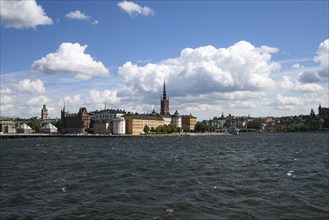 View of the city from the water