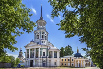 Church of the Savior Not Made by Hands in Boris and Gleb Monastery in Torzhok, Russia, Europe