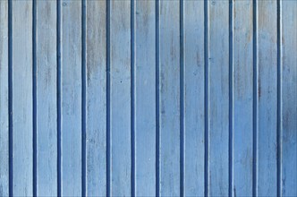 Background blue painted wood