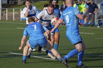 09.11.2024, Rugby 1st Bundesliga South/West, Season 2024/25, Matchday 7: TSV Handschuhsheim vs