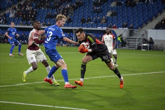 Football UEFA Europa League, 2024/25 season, matchday 4: TSG Hoffenheim v Olympique Lyon. Picture: