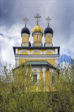 Nicholas Embankment orthodox church in Murom, Russia, Europe