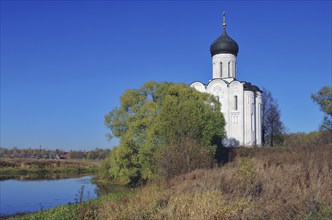 Famous example of old russian architecture of 12 century