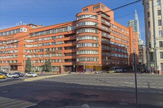 MOSCOW, RUSSIA, OCTOBER 2, 2016: The building of the Ministry of Agriculture of the Russian