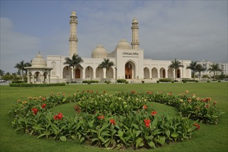 Sultan Qaboos Mosque, classical Medina architecture, Salalah, Orient, Oman, Asia