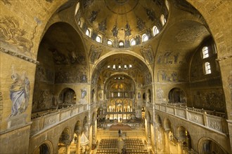 St Mark's Church inside Venice Italy