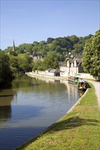 Kennet and Avon canal, Widecombe, Bath, Somerset, England, UK