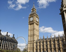 Big Ben, Houses of Parliament, London, England, United Kingdom, Europe