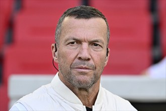 SKY TV expert Lothar Matthäus, Portrait, MHPArena, MHP Arena Stuttgart, Baden-Württemberg, Germany,