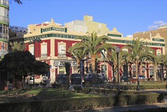 Casa Ferrera built 1900 architect Trinidad Cuartara Cassinello, Almeria, Spain, Parque de Nicolás