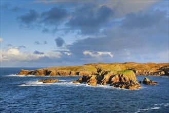 Island in the Bay of Camas Eilean Ghlais, Ross Shire in the North West Highlands of Scotland