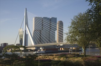 De Rotterdam building designed by architect Rem Koolhaas as a vertical city nears completion in