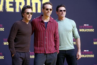 Shawn Levy (director) at the Deadpool Wolverine fan event at Uber Platz in Berlin on 7 July 2024