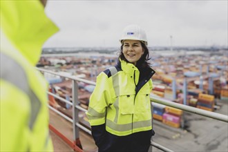 Annalena Bärbock (Bündnis 90/Die Grünen), Federal Foreign Minister, photographed during a visit to