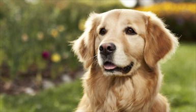 Pets, Dog, Golden Retriever, AI-generated, AI generated