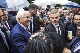 Frank-Walter Steinmeier (President of the Federal Republic of Germany) at the Federal President's