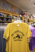 Steamboat Springs, Colorado, F.M. Light & Sons, a heavily-advertised western wear store