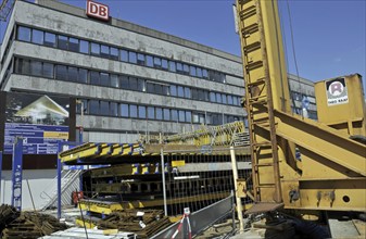 New south pavilion of Essen Central Station, North Rhine-Westphalia, Germany, Europe