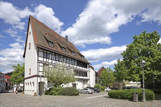 Half-timbered house Altes Pfarrhaus, Haslach, Kinzigtal, Southern Black Forest, Black Forest,