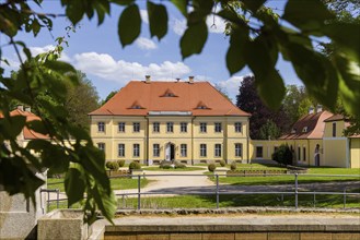 The baroque Königshain Castle is one of the two castles in the East Saxon municipality of