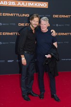 Andreas Pietschmann, Thorsten Ranft, DIE ERMITTLUNG, Photo Call at the red carpet for the Berlin