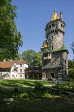 Mother Tower by Hubert von Herkomer at the Herkomer Museum, Historicism, Old Town, Landsberg am