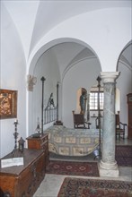 Interior of Villa San Michele, the life's work at Capri of the Swedish physician and author Axel