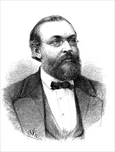 Christian Gottlob Ferdinand Ritter von Hochstetter, 30 April 1829 - 18 July 1884, a German-Austrian