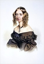 Eugenie Franziska Rosalia Schönborn-Buchheim, 1801-1880, Countess, Historical, digitally restored