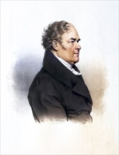 Josef Stadler (1780-1847), Austrian Montanist, Historical, digitally restored reproduction from a