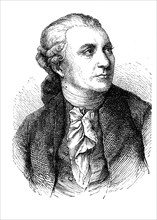 Friedrich Gottlieb Klopstock, 2 July 1724, 14 March 1803, a German poet, Historical, digital