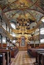 Holy Trinity Church on the Geschirrplätzel, interior view, Speyer, Rhineland-Palatinate, Germany,