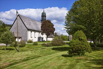 Church of St. Johann in the Innerlehen district, Bernau im Black Forest, Black Forest, Waldshut