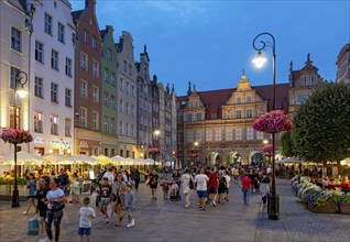 Dlugi Targ, Long Market Square, Gdansk, Gdansk, Poland, Europe