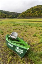 The Edersee, near Waldeck, the third largest reservoir in Germany, currently has only just under