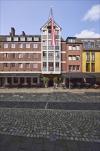 Brewery in the Füchsen on Ratinger Straße in the historic centre of Düsseldorf, state capital,