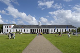 Conversation House, spa hotel, spa garden, Norderney, East Frisian Island, East Frisia, Lower