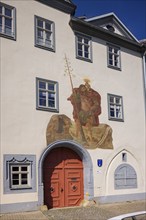 Haus zum Großen Christoph from 1253, the oldest secular building in Arnstadt, Arnstadt, Thuringia,