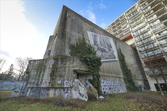 Bunker, Pallasstraße, Schöneberg, Berlin, Germany, Europe