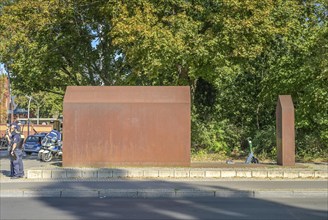 Monument, Columbia House, Columbiadamm, Kreuzberg, Berlin, Germany, Europe