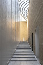 Staircase, modern extension, architect Henning Larsen, Ny Carlsberg Glyptotek or New Carlsberg