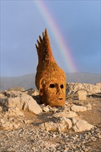 God head statue on the top of Mount Nemrut, Adiyaman province, Turkey, Asia